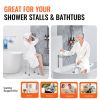 VEVOR Shower Chair, Adjustable Height Shower Stool, Shower Seat for Inside Shower or Tub