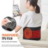 Red Light Therapy Belt for Waist Shoulder 660&850nm Light Therapy Device 80 LEDs