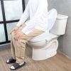 VEVOR Raised Toilet Seat 5" Raised 300 lbs Universal Toilet Riser for Elderly