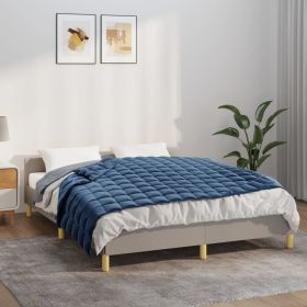 Weighted Blanket Blue 55.1"x78.7" 13.2 lb Fabric