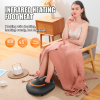 PSJB512 foot therapy, foot massager 40W 3D airbag massage 360° deep knee massage EMS2230HZ vibration + hot compress + air pressure + kneading + infrar