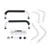VEVOR Toilet Safety Rail, 300LBS Capacity Toilet Seat Frame, Adjustable Width Fit Most Toilets, Easy Installation