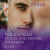 Brain Booster by CLAV - Brain Support Supplement for Memory & Focus | Lions Mane Bacopa Monnieri Ginkgo Brain Vitamins & Memory Pills 60 Capsules