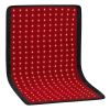 VEVOR Red Light Therapy for Body, 264 LEDs Light Therapy Pad with Controller, 10Hz Pulse, 5-30 Min Timer