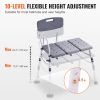 VEVOR Tub Transfer Bench for Bathtub, Adjustable Shower Seats for Adults, Lightweight Shower Bench for Elderly and Disabled