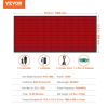 VEVOR Red Light Therapy Mat for Full Body, 1280PCS 3-Chip LED Light Therapy Pad & Controller, 10/40Hz Pulse, 10-90 Min Timer
