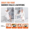 VEVOR Shower Chair, Adjustable Height Shower Stool with Built-in Handles, Shower Seat for Inside Shower or Tub