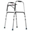 VEVOR Folding Walker Aluminum Mobility Walker Aid with Adjustable Height 350LBS