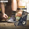 COPPER Ankle Brace Compression Support Sleeve for Injury Recovery, Joint Pain. Plantar Fasciitis Foot Socks with Arch Support, Eases Swelling