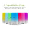 Ultrasonic Cool Mist Humidifier Mini Aroma Essential Oil Diffuser with Colorful Lights 4 Timer Settings