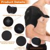 Heated Shoulder Brace Electric Heating Pad Therapy Shoulder Heating Wrap Compression Sleeve for Shoulder Pain Muscle Stiffness Bursitis Tendoniti