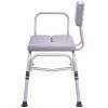 VEVOR Tub Transfer Bench for Bathtub 500lbs, Shower Seats for Adults, Lightweight Shower Bench for Elderly and Disabled with Padded Seat