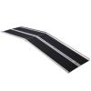 wheel chair ramp 10ft ,aluminium threhold ramp,Portable and Foldable, 600 Pound Capacity, Non-Skid Surface, Two Separate Pieces, for Home, Steps