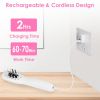 Electric Scalp Massage Comb Microcurrent Hair Brush Handheld Head Scratcher Massager Hair Oil Applicator with Vibration Micro-Current Mode Red &
