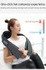 Shawl Massager with Heat Electric Pillow Back & Neck Massager for Stress Relief & Ultimate Relaxation;  Lower Back & Shoulder Massage Great Gift!