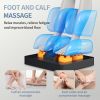 Full Body Massage Chair, Zero Gravity Mode, Deep Tissue Massage Chair, Foot Massage, 8 Fixed Massage Roller, LCD Touch Screen, Waist Heater, Blue