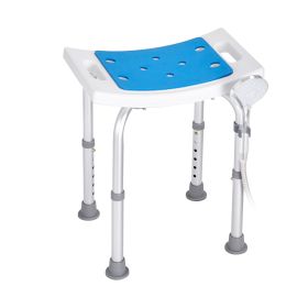 VEVOR Shower Chair, Adjustable Height Shower Stool, Shower Seat for Inside Shower or Tub