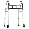 VEVOR Folding Walker Stand-Assist Folding Walkers with Adjustable Height & Width