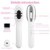 Electric Scalp Massage Comb Microcurrent Hair Brush Handheld Head Scratcher Massager Hair Oil Applicator with Vibration Micro-Current Mode Red &
