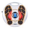 VEVOR Foot Circulation Stimulator EMS & TENS Foot Massager 25 Modes 99 Intensity