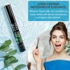 Organic Vegan Mascara Black. 0.25 Oz Hemp Seed Oil Natural Mascara. Waterproof Organic Mascara for Sensitive Eyes with Vitamin E. Cruelty Free Organic