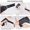 USB Heated Shoulder Massager Shoulder Brace; Electric Heated Knee Elbow Shoulder Brace Wrap; Vibration Knee Heating Pad; Heating Pad For Knee Elb