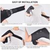 USB Heated Shoulder Massager Shoulder Brace; Electric Heated Knee Elbow Shoulder Brace Wrap; Vibration Knee Heating Pad; Heating Pad For Knee Elb