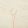 Weighted Blanket Light Cream 86.6"x90.6" 24.3 lb Fabric