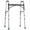 VEVOR Folding Walker Aluminum Mobility Walker Aid with Adjustable Height 350LBS