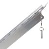 wheel chair ramp 7ft ,aluminium threhold ramp,Portable and Foldable, 600 Pound Capacity, Non-Skid Surface, Two Separate Pieces, for Home, Steps
