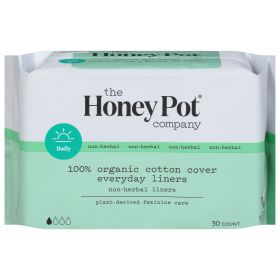 The Honey Pot - Pantiliner Everday Non Herbal - 1 Each-30 Ct