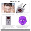LED 7  Color Light Therapy Mask Facial Skin Care Mask Skin Rejuvenation Home Face Lifting Whining Beauty Device Face Skin Treatment
