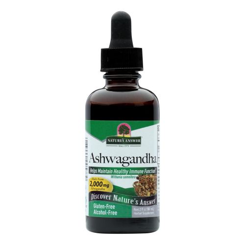 Ashwagandha Root by Nature's Answer -  2 Fl Oz