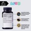 Men's Shilajit Fulvic Acid Complex Pure Himalayan Shilajit Capsules 1000mg of Himalayan Extract per Serving 500mg of Fulvic Acid per Serving 90 Count