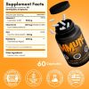 Immune Support Supplement Elderberry Capsules with Vitamin D3 Vitamin C and Zinc for Immune Support Immune Boosters for Adults