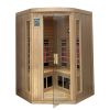 Hemlock Pentagonal Double Opening Glass Sauna Room