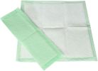 10 Pack Green Underpads 30 x 36. Disposable Backsheet Pads. Incontinence Care for Men; Women. Unisex Sanitary Hygiene. Effective Leak Protection