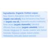 Natracare Organic Cotton Intimate Wipes - 12 Wipes - Case Of 12