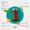 Boswellia Extract by CLAV - Capsules with MSM Horsetail Extract Gotu Kola & Ginger Extracts Joint Support Supplement 120 Capsules