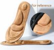 2 Pairs Replacement Shoe Insoles Soft Plush Shoe Insert Pad for Men Winter Warm- Black