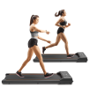 Remote Portable Treadmill 265 LBS Electric Walking Home and Office 2.5HP Aerobic Training Silent Crawler Indoor Fitness Running Home Gym