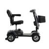 Outdoor compact mobility scooter with windshield ,300W Motor, Travel - Long Range Power Extended Battery with Cup holders & USB charger port