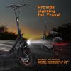 WHOSU 750W Electric Scooter with Seat for Adults - 25 MPH, 29 Mile Range, 14" Pneumatic Tires - Supports riders up to 330 LBs.