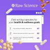 Biotin Collagen Keratin Hydrolyzed Peptide Supplement by Raw Science - Hair Skin Nails Vitamins