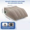 Xemussa An inflatable leg lift pillow, a portable wedge pillow with a storage bag