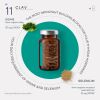 CLAV Organic Thyroid Support Supplement with Sea Kelp and Selenium from Mustard Seed Extract 120 Capsules Natural Thyroid Suppleme