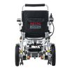 Intelligent Lightweight Foldable Electric Wheelchairs, Compact Power Wheelchair, Portable Folding Carry Wheelchair--SILVER