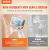 VEVOR Breast Pump, Single/Double Adjustable Electric Breast Pumps, 4 Modes & 9/15 Levels, Reciprocating Piston Pumps, 4000mAH Anti-Backflow Breastfeed
