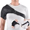 USB Heated Shoulder Massager Shoulder Brace; Electric Heated Knee Elbow Shoulder Brace Wrap; Vibration Knee Heating Pad; Heating Pad For Knee Elb