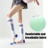 Women Compression Stockings High Long Tube Tide Socks Running Compression Stockings Riding Socks Outdoor Elastic Socks
